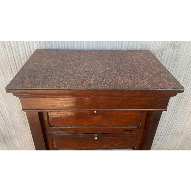 Mid 20th Century French Art Deco Filling Cabinet with Five Folding Fronts For Sale In Miami - Image 6 of 18