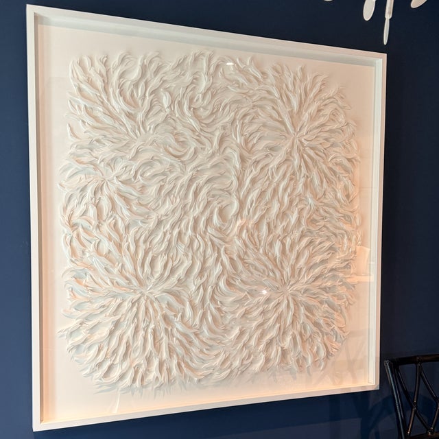 Michael Buscemi, Untitled (White, 2016) Framed For Sale - Image 13 of 13