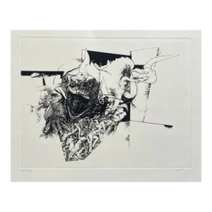 Jack Coughlin Surreal Etching