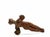 1960s Sirio Pellegrini, Gymnast, 1960s, Terracotta For Sale - Image 5 of 5