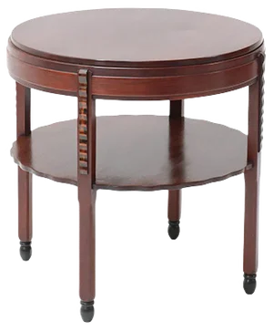 Art Deco Amsterdam School Mahogany Coffee Table by Fa. Drilling, Amsterdam, 1920s