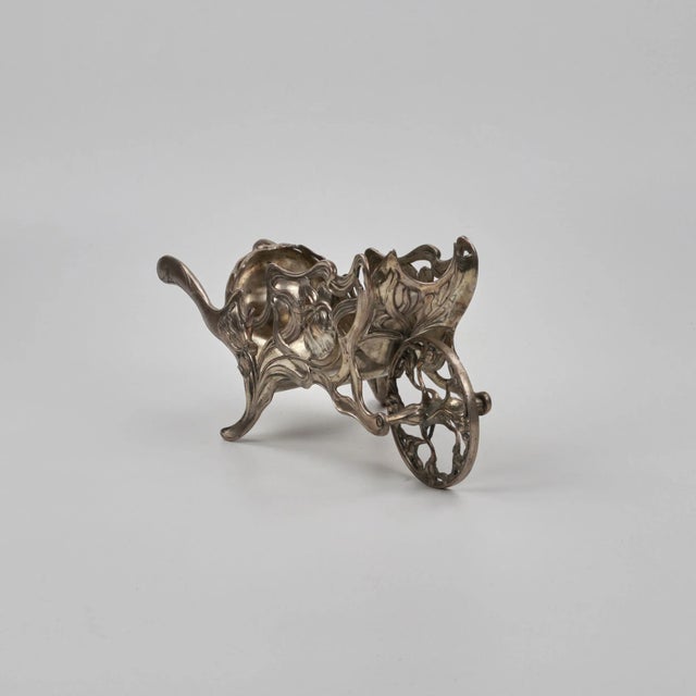 Decorative Metal Wine Bottle Holder For Sale - Image 3 of 5