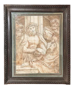 After Correggio, Ecce Homo, 17th Century, Engraving