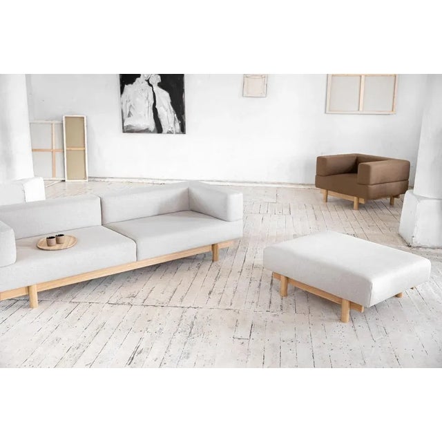 Gray Grey Alchemist Three-Seater Sofa by etc.etc. for Emko For Sale - Image 8 of 9