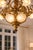 19th C French Louis XVI Gilt Bronze Milk Glass Chandelier For Sale - Image 13 of 16