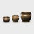 Chinese Set of Three Chinese Petite Glazed Apothecary Jars, C. 1900 For Sale - Image 3 of 8