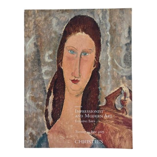 Christie's London Auction Catalog, "Impressionist and Modern Art - Evening Sale", 6/21/05 For Sale
