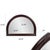 Wood George Arched Mirror Brown For Sale - Image 7 of 9