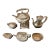 American Six-Piece Tea and Coffee Service Mark of Tiffany & Co., New York, Circa 1895 Teapot.coffee Pot Kettle. For Sale