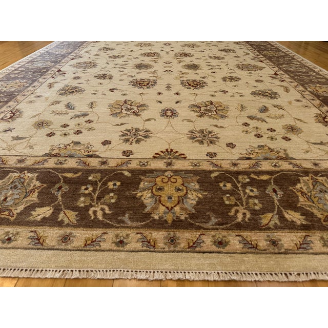 2000 - 2009 Persian Kashan Style Oriental Area Rug 9x12 For Sale - Image 5 of 10