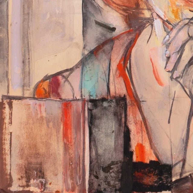 'Sheila' by Virginia Conroy, Pacific Grove Art Association Exhibit, Woman Artist, Los Angeles County Museum of Art, Pennsylvania Academy of Fine Art For Sale - Image 4 of 9