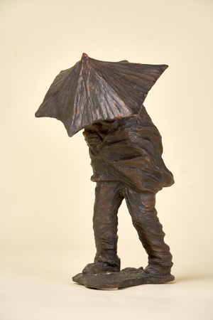 Carlo Balljana, Figurative Sculpture, 1973, Bronze