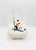 This large lucite slalom racer paperweight is a perfect retro reminder of days on the slopes. There are a couple of small,...