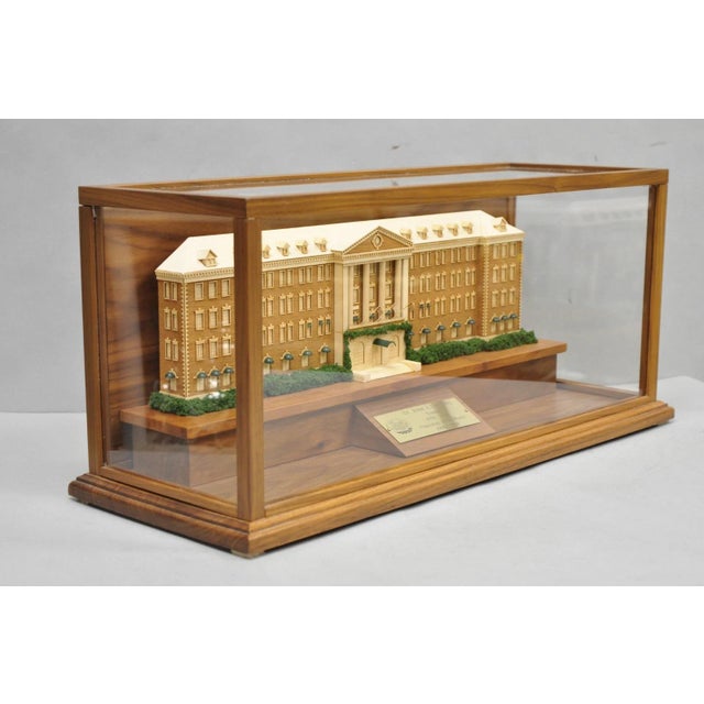 Late 20th Century The Culinary Institute of America Mixed Wood Award Model for Dr John Connolly For Sale - Image 13 of 18