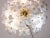 Murano Style Ceiling Light White Flowers, 1970 For Sale - Image 9 of 12