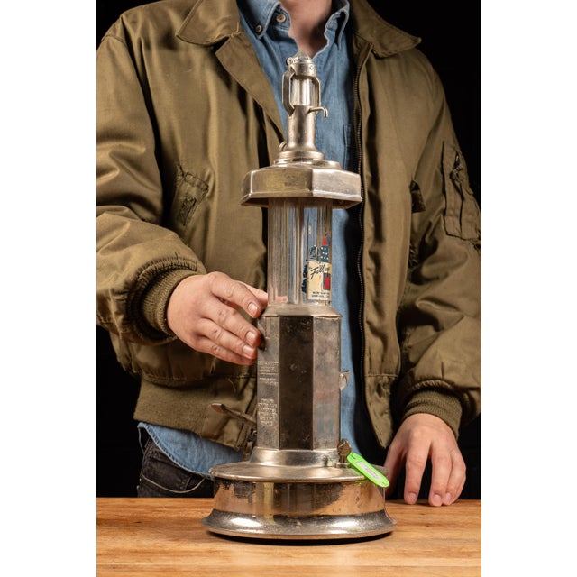 c. 1940s/1950s; Arthur C. Kautz, Manufacturer - Lockport, NY Vintage drugstore lighter fluid dispenser. This piece was...