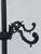 Large Ornate Cast Iron Hall Tree Coat Stand with Twelve Hooks For Sale - Image 6 of 14