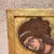 Early 20th Century Art Byzantine Female Icon Gold Painting For Sale In San Diego - Image 6 of 10