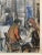 Bruno Paoli "Walls in Florence" Original Italian Modern Florence Cityscape, 20th Century Florence Italy Fine Art Painting, Oil on Canvas, 25x20.5" For Sale - Image 4 of 7
