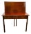 18th Century English George III Mahogany Fold-Over Tea Table For Sale