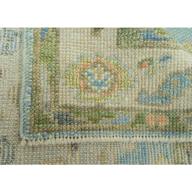 Turkish Oushak Rug 2'4"x 5'3" #20127 For Sale In Houston - Image 6 of 8