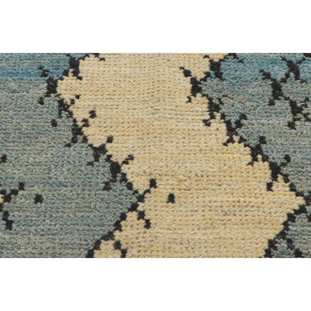 Moroccan Textured Rug - 04'02 X 06'07 For Sale - Image 4 of 11
