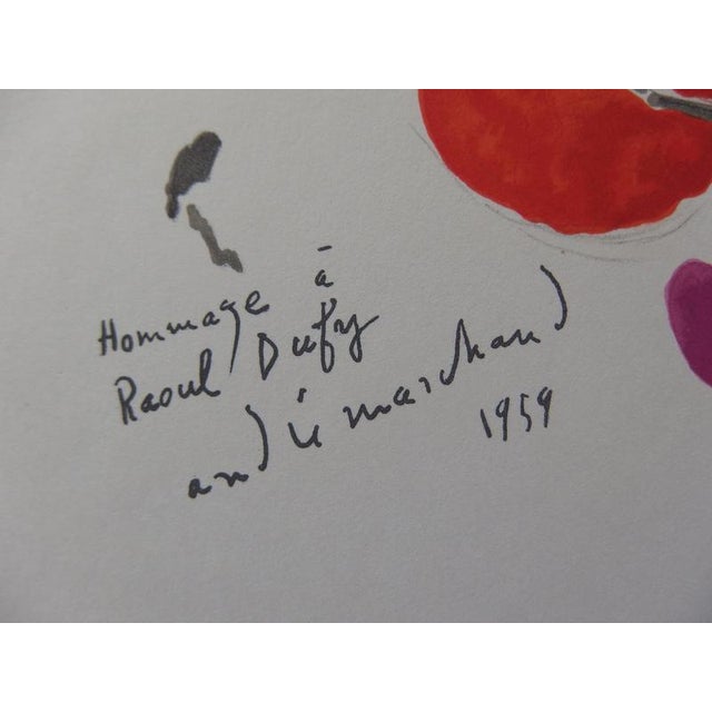 Modern André Marchand, Setting Sun, Lithograph For Sale - Image 3 of 4