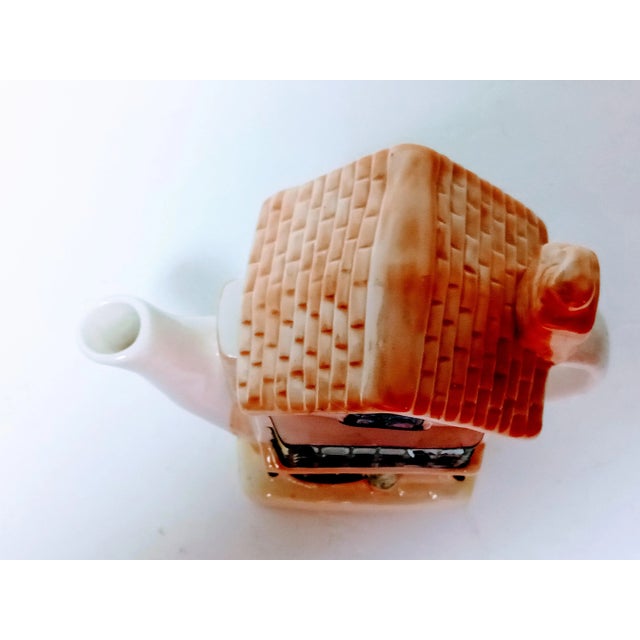 Vintage Ceramic Teapot For Sale - Image 4 of 6
