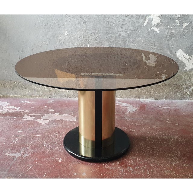 Round Table in the style of Antonia Astori, Italy For Sale - Image 6 of 7