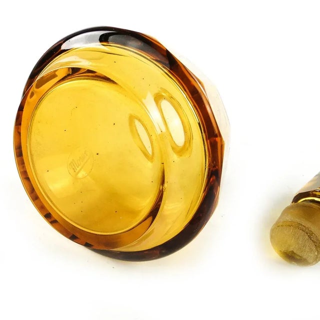 Art Deco Czechoslovakian Carafe from Moser, 1930s, in Very Good conditions. Designed 1920 to 1949 This piece has an...