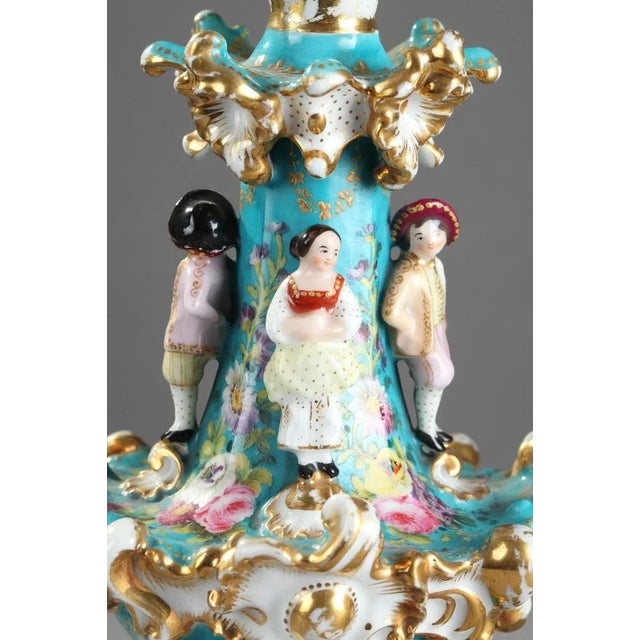 Porcelain Flasks by Jacob Petit, 1830-1840, Set of 2 For Sale - Image 5 of 15