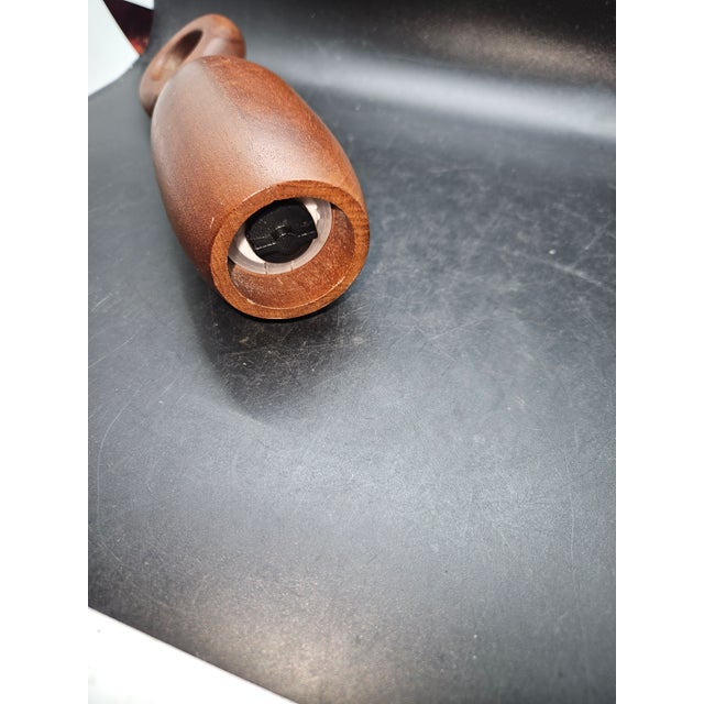 Mid-Century Modern 1990s Nambé Portables Wood Salt and Pepper Mill For Sale - Image 3 of 3