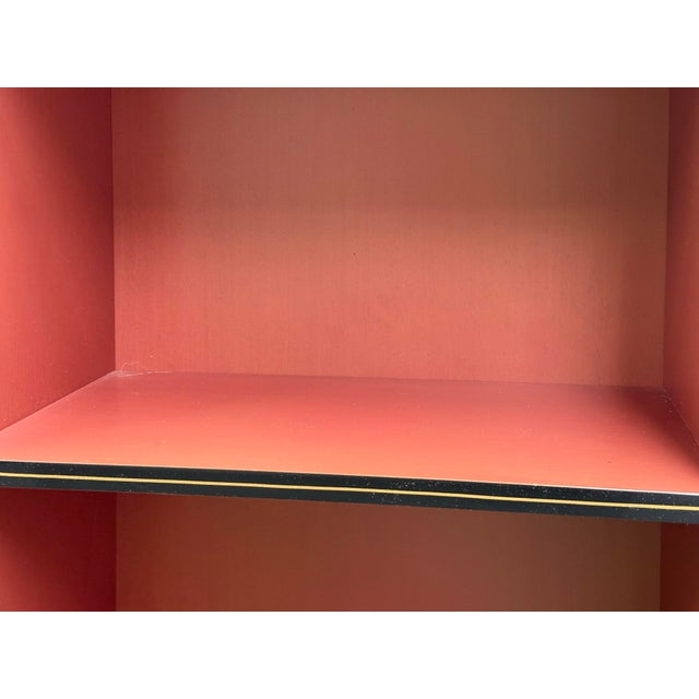 Wood Chelsea House Pagoda Top Bookshelves, Pair For Sale - Image 7 of 12