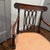 Neoclassical Late 20th Century Neoclassical Mahogany Finish Open Arm Accent Chair With Damask Upholstery For Sale - Image 3 of 9
