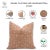 Textile Fabdivine Decorative Cushion Cover 24x24 Inch Block Printed Home Accent- Chakri For Sale - Image 7 of 7