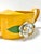 Yellow Vintage Yellow Toleware Watering Can With Floral Detail – Cottage Garden Planter Decor - Teleflora For Sale - Image 8 of 12