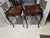 Brown 1940s Pair of Louis XV Style Marquetry Side Tables/End Tables French Rococo Revival For Sale - Image 8 of 9