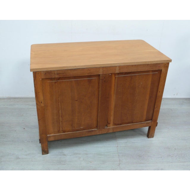 Art Dèco Chest of Drawers in Oak, Germany, 1920s For Sale - Image 3 of 7