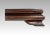 Large Antique Oriental Rectangular Wood Display Stand Inlaid With Silver Wire 15.5" X 9" For Sale - Image 10 of 11