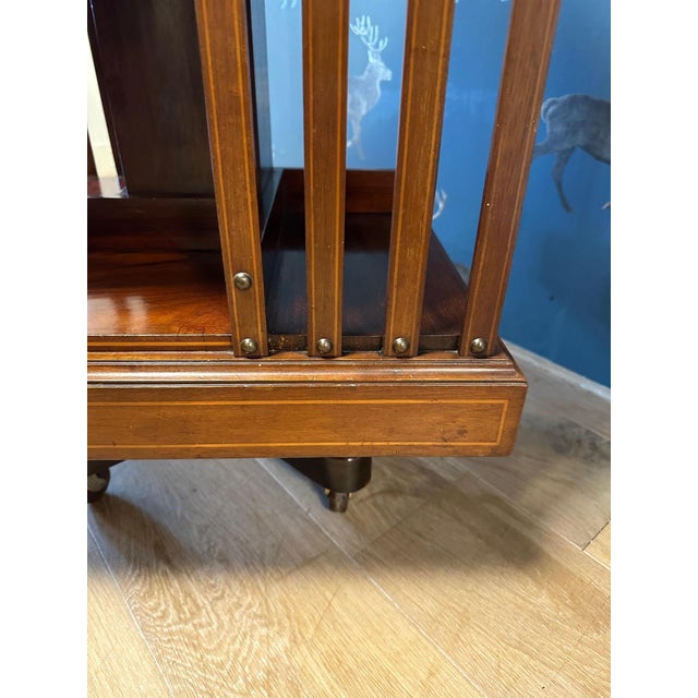 Antique Revolving Bookcase, 1890s For Sale - Image 4 of 9