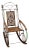 Italian Antique Rocking Chair For Sale