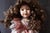 Ceramic Charming Vintage Porcelain Doll - 42cm, 20th Century, Pretty in Pink For Sale - Image 7 of 10