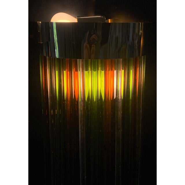 Altobosco Handmade Murano Glass Wall Lamps, 1970s, Set of 2 For Sale - Image 3 of 8