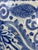 19th Century Moroccan Hand Painted Blue and White Ceramic Vase, 1890s For Sale - Image 9 of 12
