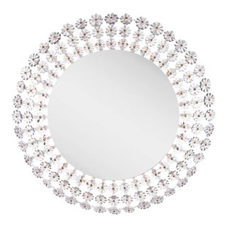 Large Back Lit Mirror in the style of Emil Stejnar for Rupert Nikoll, 1950s For Sale