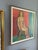 Mid-Century Modern "Nude on Chair" Vintage Figurative Oil Painting, Framed For Sale - Image 4 of 11