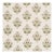 Schumacher Dalila Hand-Screen Print Fabric in Green For Sale