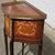 Wood Marquetry Nightstand in Wood and Brass For Sale - Image 7 of 18