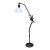 One of a Kind Pivoting Head Floor Lamp For Sale