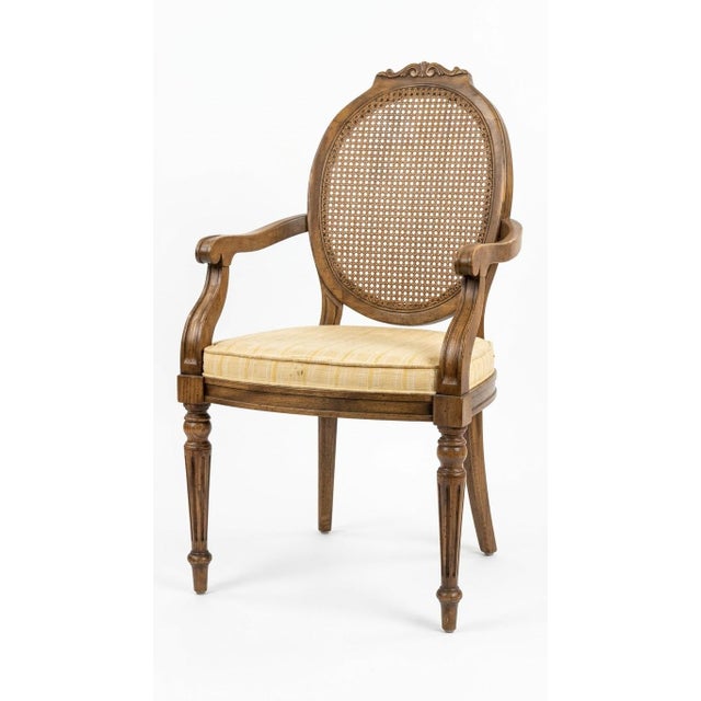 ​​A distinctive vintage dining set by Century Furniture Co., designed by renowned designer Raymond K. Sobota from the...